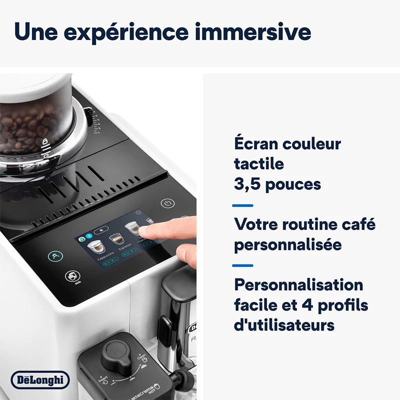 Delonghi Rivelia Latte FEB 4455.W - Blanc