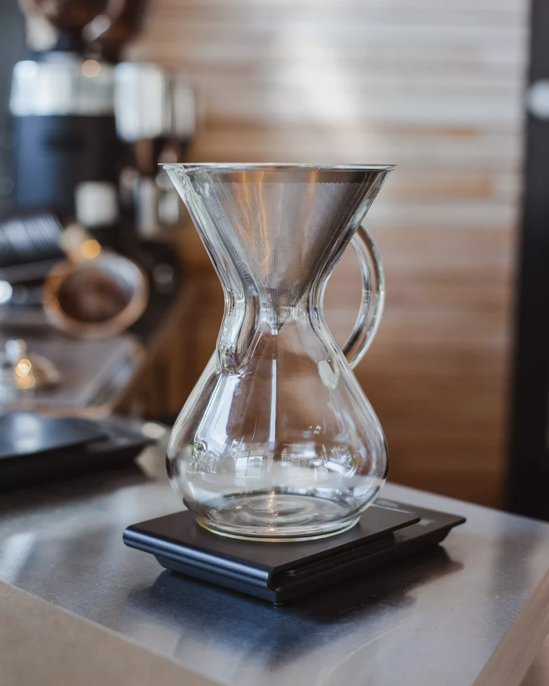 Cafetière Chemex avec poignée