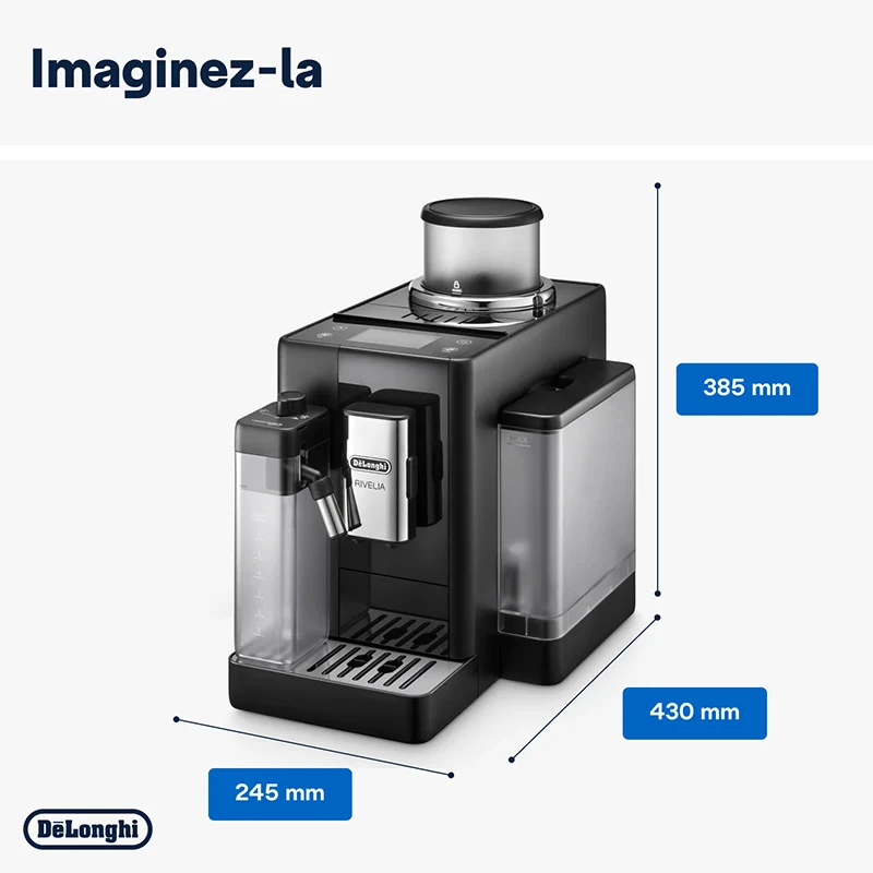 Delonghi Rivelia Latte FEB 4455.B - Noir