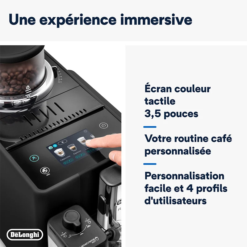 Delonghi Rivelia Latte FEB 4455.B - Noir