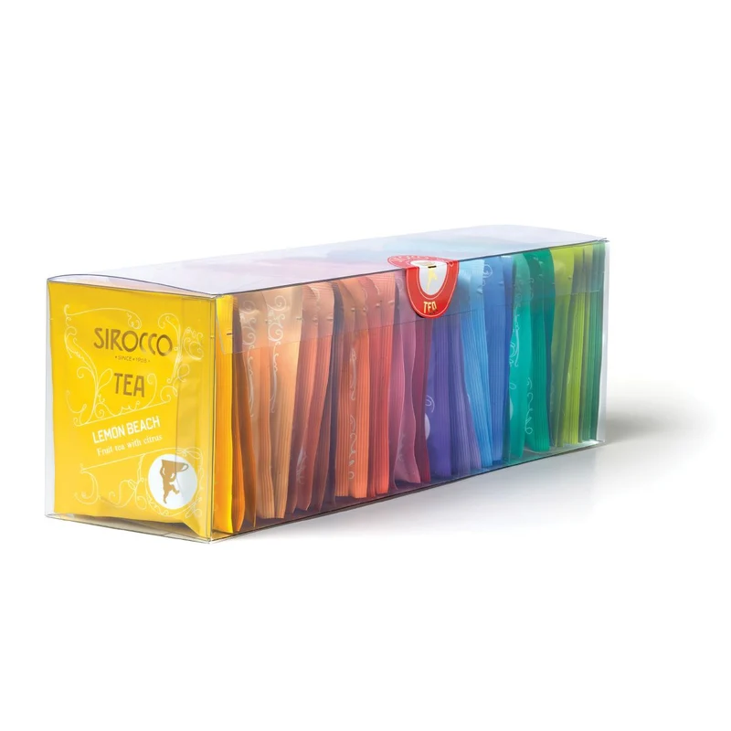 Coffret de 36 sachets de 18 thés bio - Sirocco