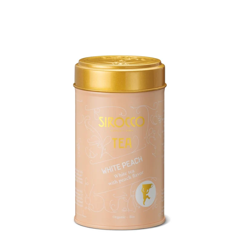 Thé Blanc en Vrac Bio White Peach Sirocco