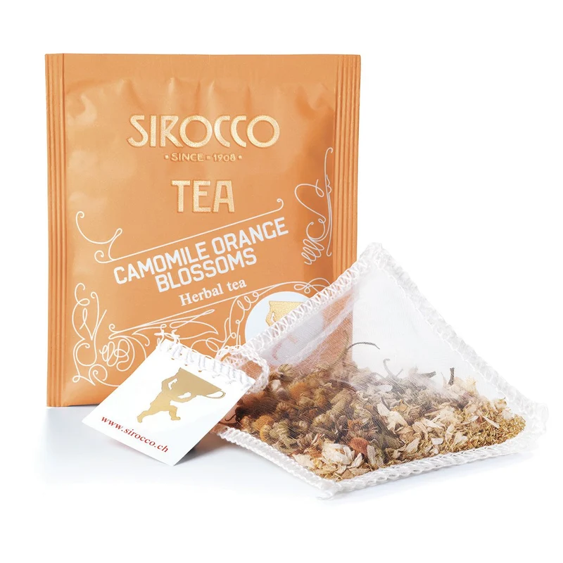Tisane camomille bio à l'orange - Sirocco